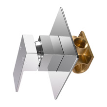 Alessandro Short Twin Shower Mixer Set